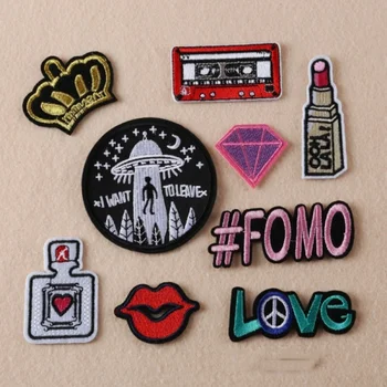 Wholesale 40pcs DIY Embroidered Sewing On Patch Iron-On Patch Stickers For Clothes Sewing Fabric Applique Supplies YO15
Wholesale 40pcs DIY Embroidered Sewing On Patch Iron-On Patch Stickers For Clothes Sewing Fabric Applique Supplies YO15