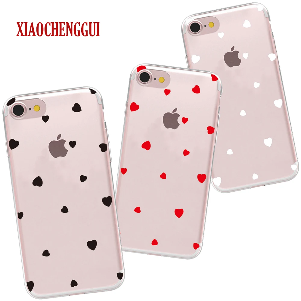 High Quality Silicone Phone cases for iphone 7 8 Plus case Love Heart Transparent soft TPU Back cover for iphone X 6 6s 5S case
High Quality Silicone Phone cases for iphone 7 8 Plus case Love Heart Transparent soft TPU Back cover for iphone X 6 6s 5S case