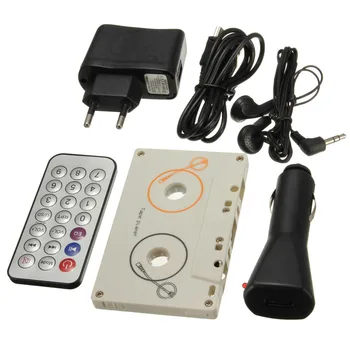 New MP3 Tape Player Adapter Kit Portable Vintage Car Cassette SD MMC With Remote Control Stereo Audio Cassette Player
New MP3 Tape Player Adapter Kit Portable Vintage Car Cassette SD MMC With Remote Control Stereo Audio Cassette Player