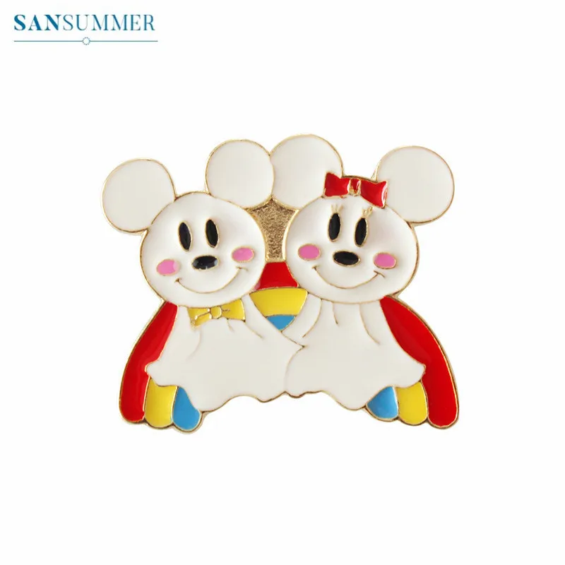 Trendy Cartoon Brooches Women Lovely Charming Cute Rat Mouse Rainbow Badge Brooch Jewelry Brooch Pins Simple Jewelry Accessories
Trendy Cartoon Brooches Women Lovely Charming Cute Rat Mouse Rainbow Badge Brooch Jewelry Brooch Pins Simple Jewelry Accessories
