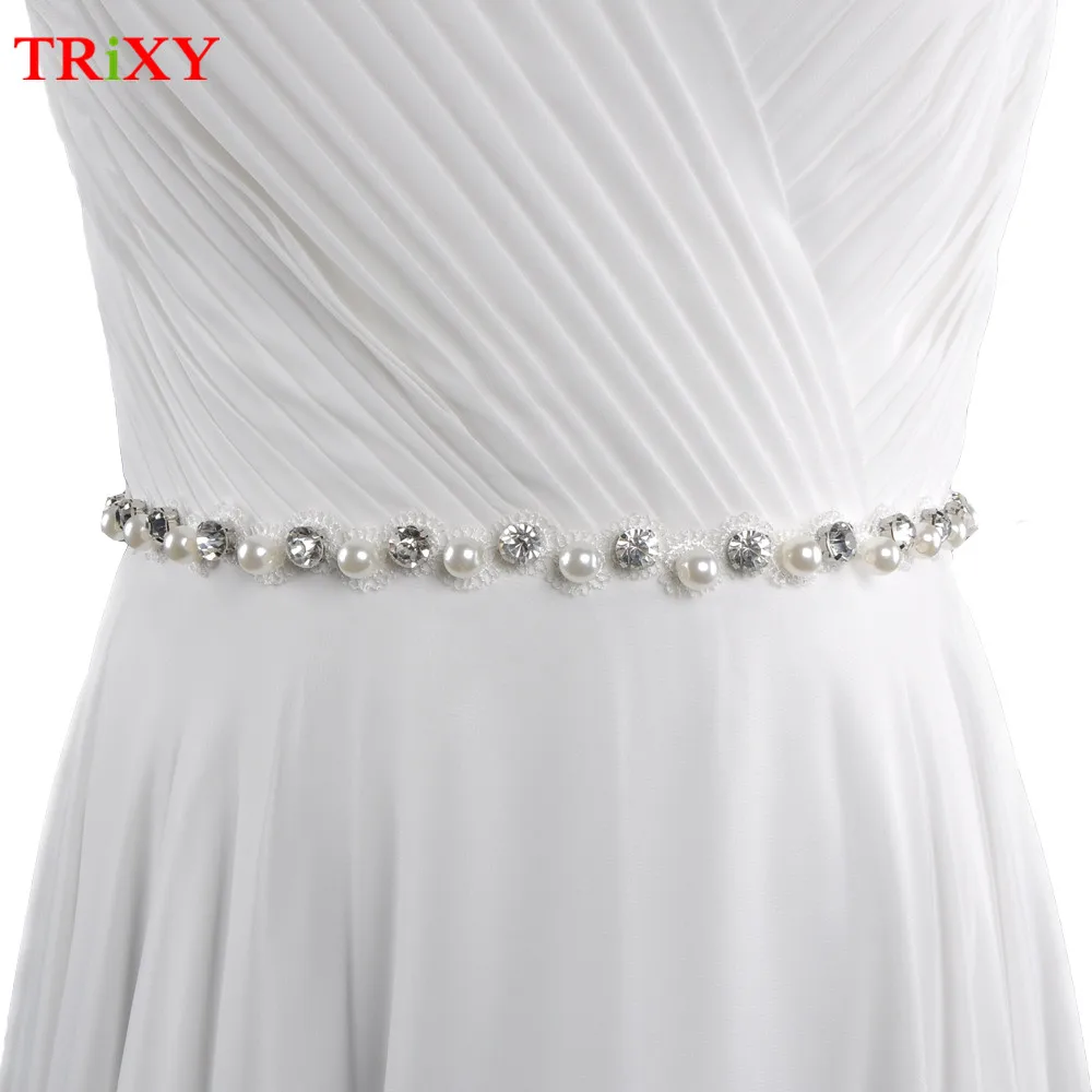 TOPQUEEN S71 Free Shipping Pure handmade Thin Bridal Belts for Women Girl Sash Diamonds&Pearls Bridal Belt for Wedding Dress
TOPQUEEN S71 Free Shipping Pure handmade Thin Bridal Belts for Women Girl Sash Diamonds&Pearls Bridal Belt for Wedding Dress