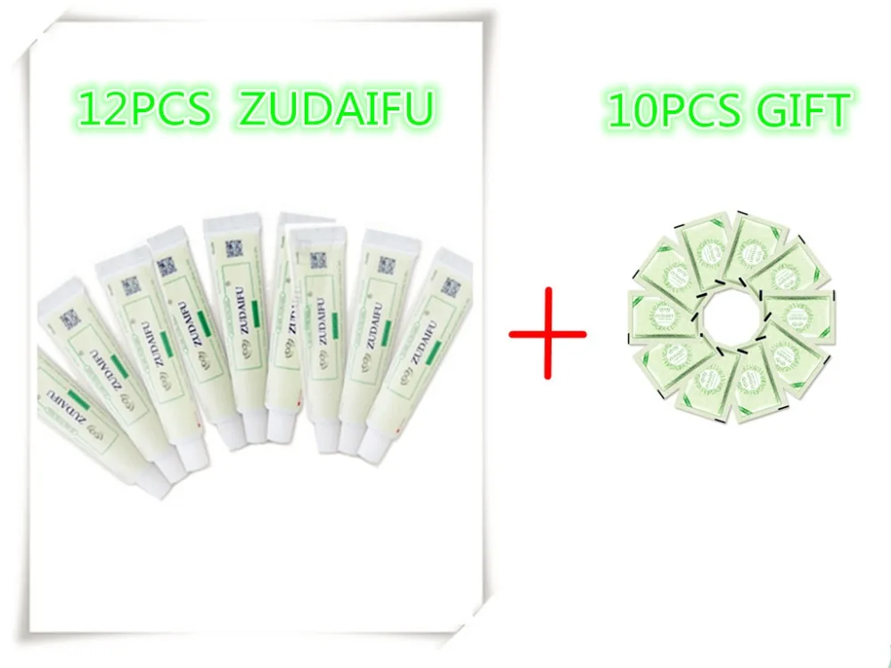 12PCS ZUDAIFU +GIFT Natural Skin Creams Eczema Ointments Psoriasis Eczema Allergic Neurodermatitis Ointmen ( Without Retail Box)
12PCS ZUDAIFU +GIFT Natural Skin Creams Eczema Ointments Psoriasis Eczema Allergic Neurodermatitis Ointmen ( Without Retail Box)