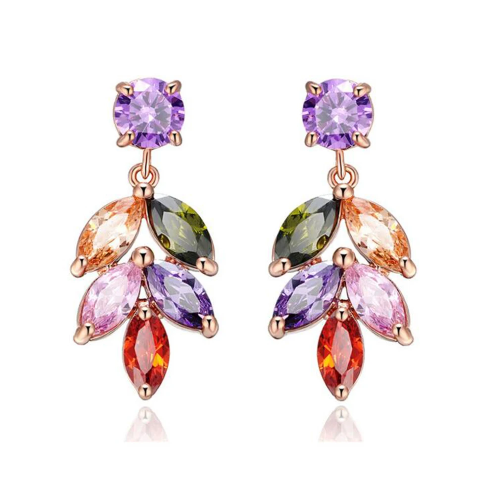 Hot Selling Mona Lisa Multicolour AAA Cubic Zirconia Fashion Stud Earrings bijoux for Women Girl Christmas Gift Brincos Jewelry
Hot Selling Mona Lisa Multicolour AAA Cubic Zirconia Fashion Stud Earrings bijoux for Women Girl Christmas Gift Brincos Jewelry