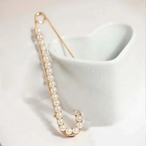 New Arrival 1Pc Fashion Faux Pearl Rhinestone Brooch Jewelry Bouquet Large Safety Pin Gift
New Arrival 1Pc Fashion Faux Pearl Rhinestone Brooch Jewelry Bouquet Large Safety Pin Gift
