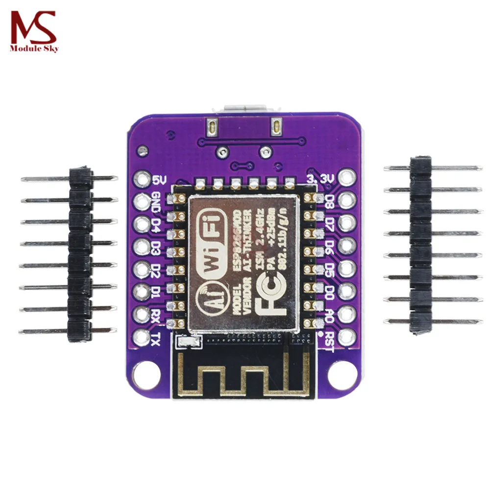 ESP12F ESP-12F USB 16MB Wifi WeMos D1 Mini Pro for NodeMcu ESP8266 ESP-8266EX CP2104 New CP2104 USB-TO-UART IC 3.3V
ESP12F ESP-12F USB 16MB Wifi WeMos D1 Mini Pro for NodeMcu ESP8266 ESP-8266EX CP2104 New CP2104 USB-TO-UART IC 3.3V