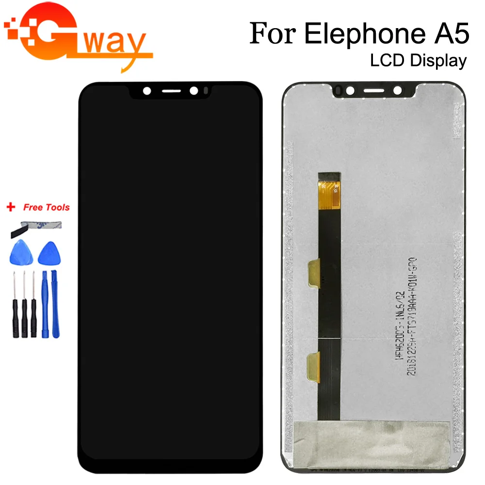 For 6.18" Elephone A5 LCD Display + Touch Screen Digitizer Assembly With Tools And Adhesive For Elephone A5 Mobile Accessories
For 6.18" Elephone A5 LCD Display + Touch Screen Digitizer Assembly With Tools And Adhesive For Elephone A5 Mobile Accessories