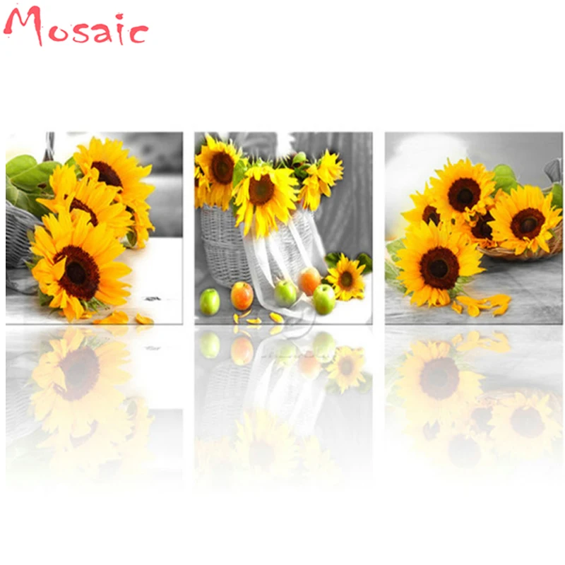 Triptych,DIY Diamond Embroidery,Diamond Painting Painting sunflower For Kitchen decor Diamond Mosaic pictures Home Decoration
Triptych,DIY Diamond Embroidery,Diamond Painting Painting sunflower For Kitchen decor Diamond Mosaic pictures Home Decoration