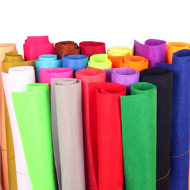 50*40cm Colorful Non-Woven Polyester Cloth Felt Fabric DIY Bundle for Sewing Doll Handmade Craft Thick Home Decoration
50*40cm Colorful Non-Woven Polyester Cloth Felt Fabric DIY Bundle for Sewing Doll Handmade Craft Thick Home Decoration