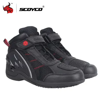 SCOYCO Motorcycle Boots Summer Breathable Motocross Off-Road Racing Shoe Men Moto Boots Motorbike Riding Protective Gear Shoes
SCOYCO Motorcycle Boots Summer Breathable Motocross Off-Road Racing Shoe Men Moto Boots Motorbike Riding Protective Gear Shoes