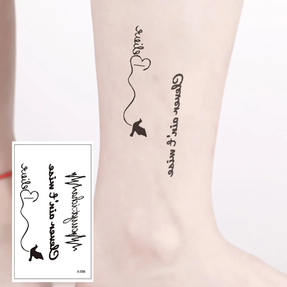Sexy Feather Words Black Letter Temporary Tattoo Girl Finger Body Arm Art Drawings Tattoo Sticker Men Makeup Hand Tatoo X-556
Sexy Feather Words Black Letter Temporary Tattoo Girl Finger Body Arm Art Drawings Tattoo Sticker Men Makeup Hand Tatoo X-556
