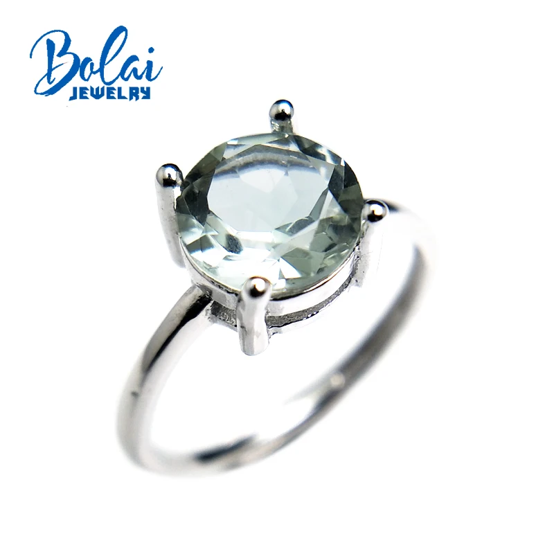 Bolaijewelry,classical simple style natural green amethyst round8.0mm gemstone ring 925 silver jewelry for women wear best gift
Bolaijewelry,classical simple style natural green amethyst round8.0mm gemstone ring 925 silver jewelry for women wear best gift