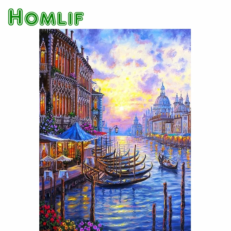 HOMLIF DIY Diamond Painting Cross Stitch 5D Venice Italy Scenery Mosaic Pattern Sea View Needlework GIFT Diamond Embroidery home
HOMLIF DIY Diamond Painting Cross Stitch 5D Venice Italy Scenery Mosaic Pattern Sea View Needlework GIFT Diamond Embroidery home