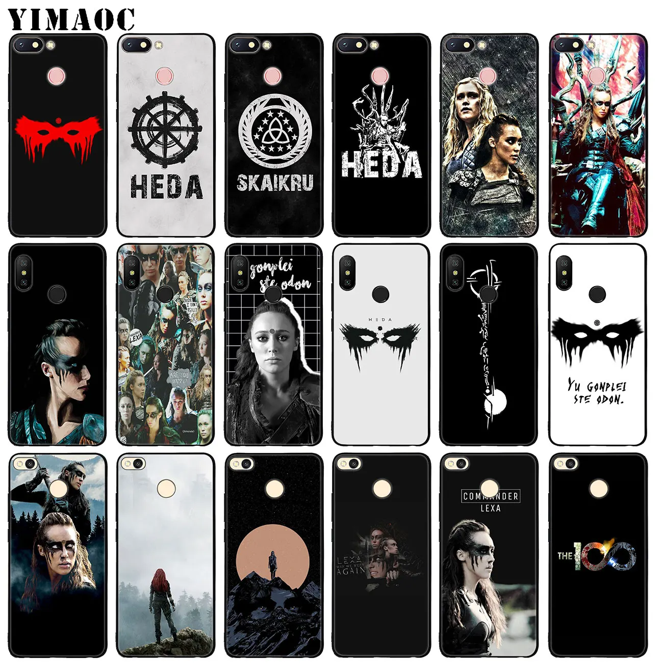 YIMAOC Heda Lexa The 100 TV Show Soft Silicone Phone Case for Xiaomi Redmi K20 Pro 6A 7A Note 8 7 5 6 Pro Mi TPU Cover
YIMAOC Heda Lexa The 100 TV Show Soft Silicone Phone Case for Xiaomi Redmi K20 Pro 6A 7A Note 8 7 5 6 Pro Mi TPU Cover