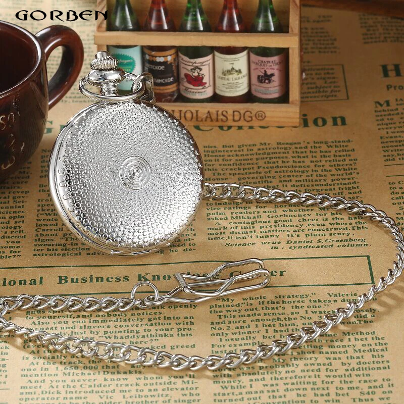 Luxury Silver Full Dot Design Pocket Watch Women 2016 GORBEN Hot Sale FOB Waist Chain Roman Number Dial Quartz Men Watch Gifts
Luxury Silver Full Dot Design Pocket Watch Women 2016 GORBEN Hot Sale FOB Waist Chain Roman Number Dial Quartz Men Watch Gifts