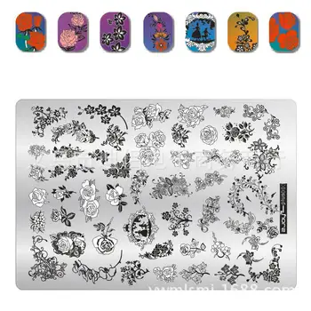 #003 zjoyplus Rose Flower Design Sticker Nail Art Stamp Stamping Image Nail Art Decorations Stamp DIY Polish Stamp Nail Art Tool
#003 zjoyplus Rose Flower Design Sticker Nail Art Stamp Stamping Image Nail Art Decorations Stamp DIY Polish Stamp Nail Art Tool