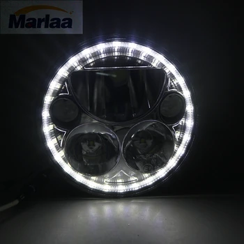 5.75 inch LED Headlight for Dyna Street Bob Super Wide Glide Low Rider Night Rod Train Softail Deuce Custom
5.75 inch LED Headlight for Dyna Street Bob Super Wide Glide Low Rider Night Rod Train Softail Deuce Custom