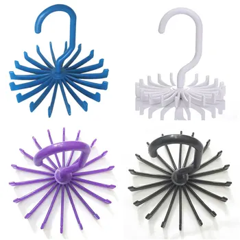 New Storage Holders Tie rack Rotating Hook Holds 18 Ties Belts Scarves Hanger stand Plastic Bathroom Gancho de almacenamiento
New Storage Holders Tie rack Rotating Hook Holds 18 Ties Belts Scarves Hanger stand Plastic Bathroom Gancho de almacenamiento