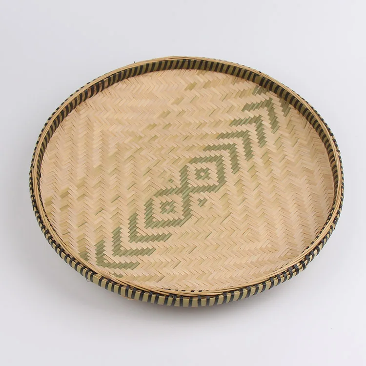 Vintage Round Bamboo Wicker woven basket dustpan Tea Snack Plate Desktop Basket pure color ecological natural handmade tray
Vintage Round Bamboo Wicker woven basket dustpan Tea Snack Plate Desktop Basket pure color ecological natural handmade tray