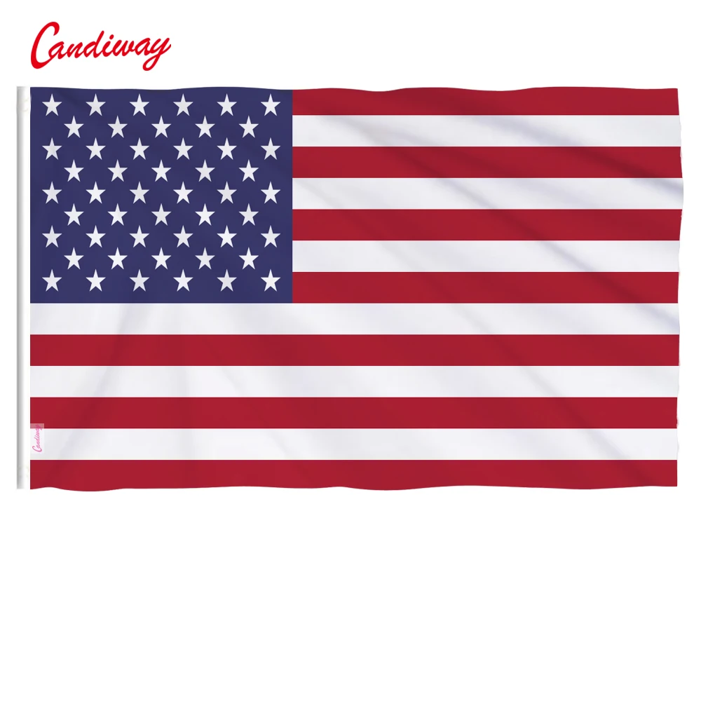 90x60 см Американский полиэстер флаг Соединенных Штатов в США Звездные полосы