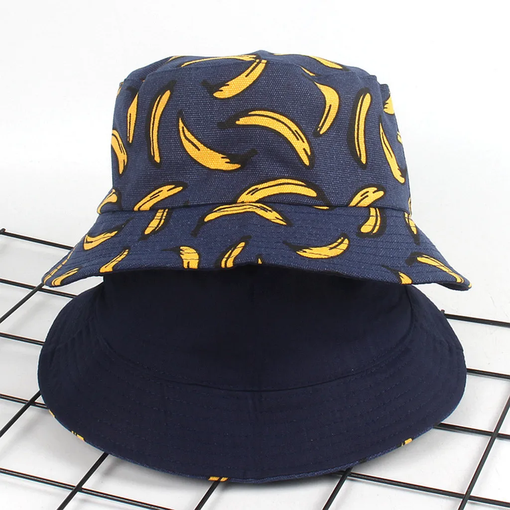 Bucket cap Man Women Unisex cotton Banana Print Hat Bob Caps Hip Hop outdoor sports Summer ladies Beach Sun Fishing Bucket Hats
Bucket cap Man Women Unisex cotton Banana Print Hat Bob Caps Hip Hop outdoor sports Summer ladies Beach Sun Fishing Bucket Hats