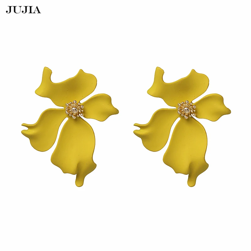JUJIA New Fashion Acrylic Statement Flower Earrings Jewelry Resin Stud Earrings For Women Wedding Party Gifts
JUJIA New Fashion Acrylic Statement Flower Earrings Jewelry Resin Stud Earrings For Women Wedding Party Gifts