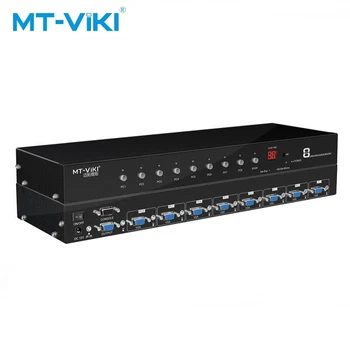 MT-VIKI 8 in 1 out VGA automatic switcher automatic identification RS232 control audio frequency infrared control IR MT-VT0801
MT-VIKI 8 in 1 out VGA automatic switcher automatic identification RS232 control audio frequency infrared control IR MT-VT0801