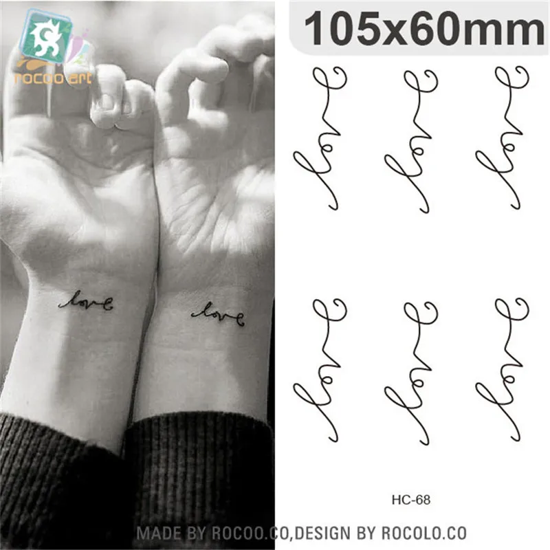 simple waterproof temporary tattoos for boy women 3d love character design tattoo sticker HC1068
simple waterproof temporary tattoos for boy women 3d love character design tattoo sticker HC1068