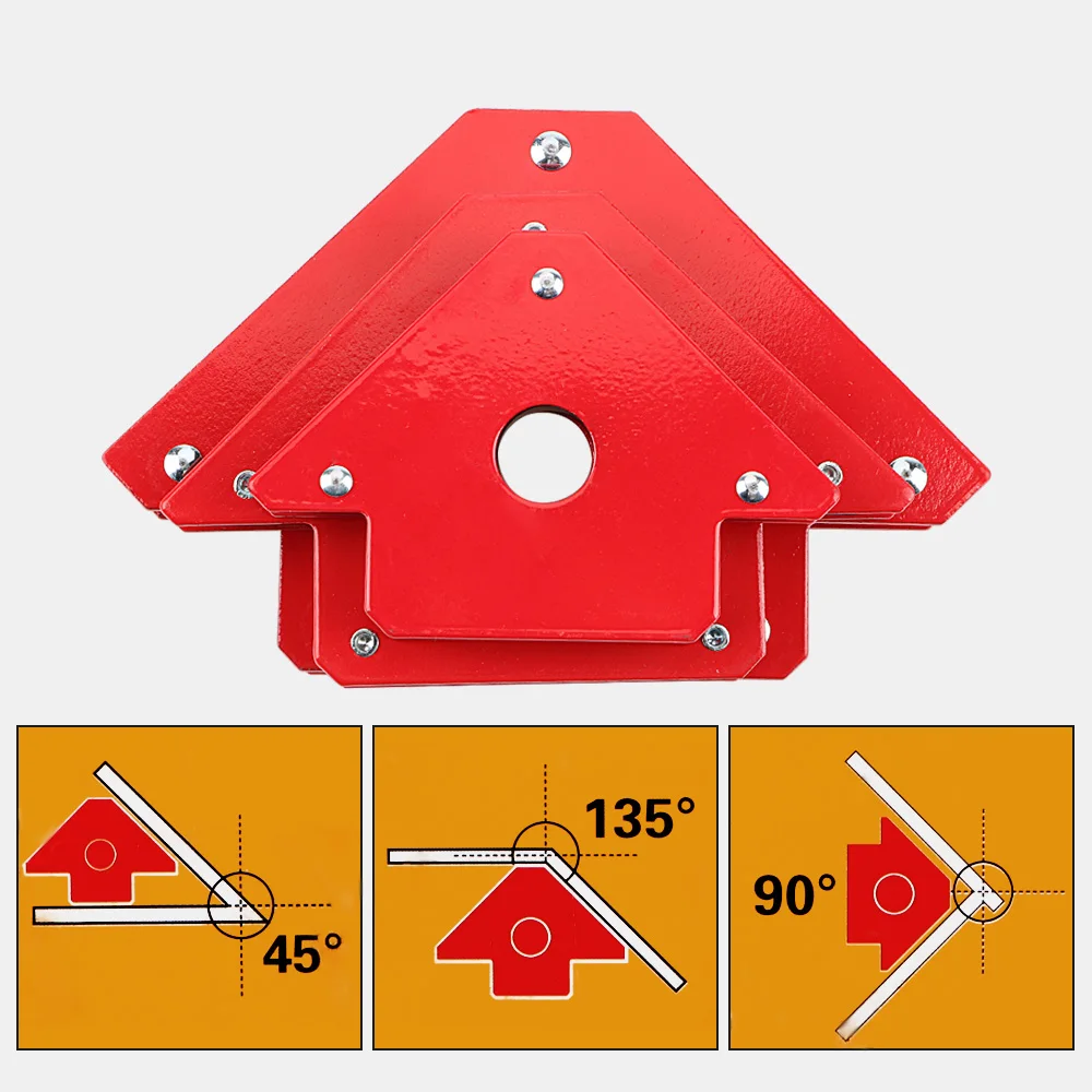 DIYWORK Soldering Locator Strong Magnet 3 Angle Arrow Welder Positioner Welding Magnetic Holder Power Tool Accessories
DIYWORK Soldering Locator Strong Magnet 3 Angle Arrow Welder Positioner Welding Magnetic Holder Power Tool Accessories