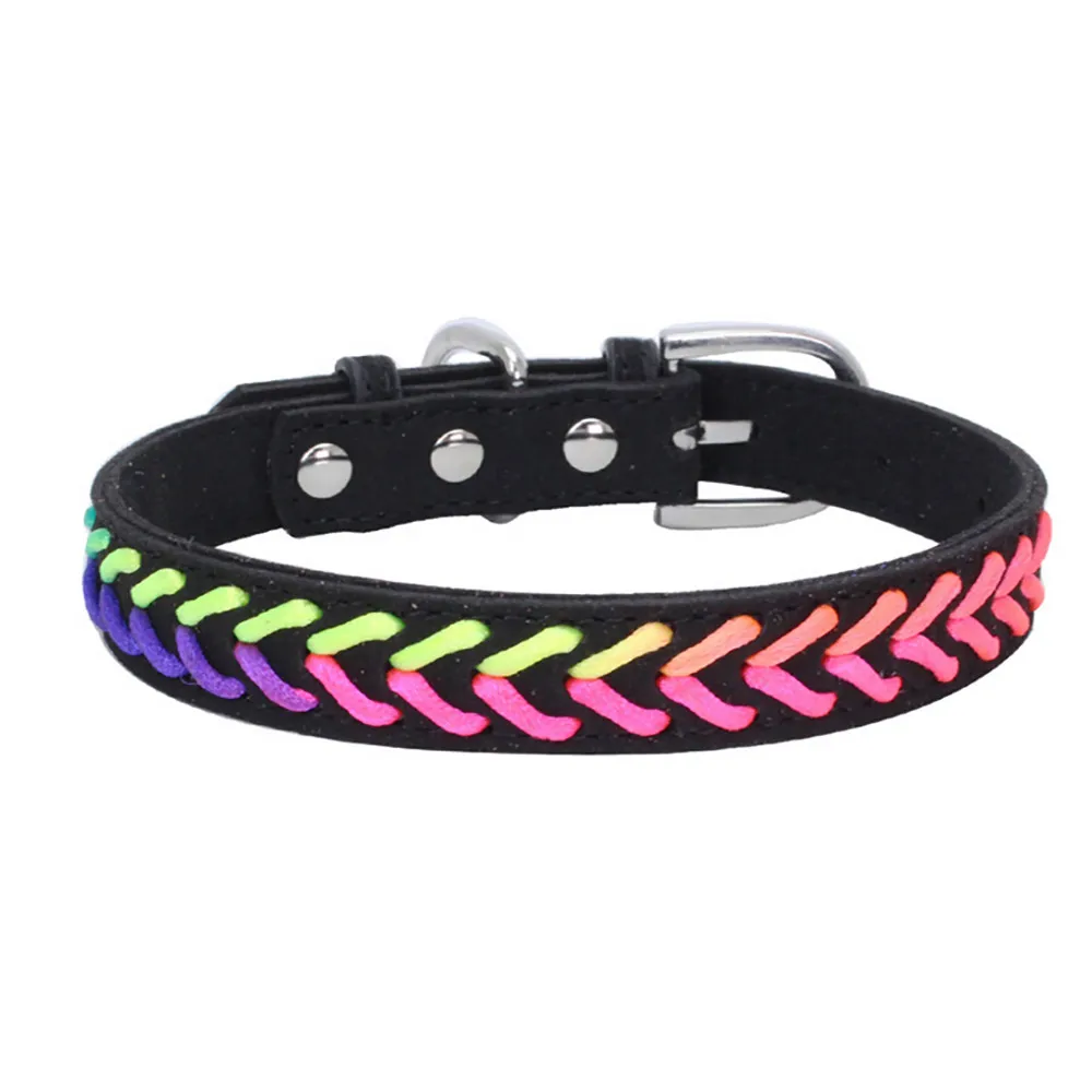 Exquisite Adjustable Colorful rope knitting Dog Puppy for pitbulls dog collars cooling
Exquisite Adjustable Colorful rope knitting Dog Puppy for pitbulls dog collars cooling