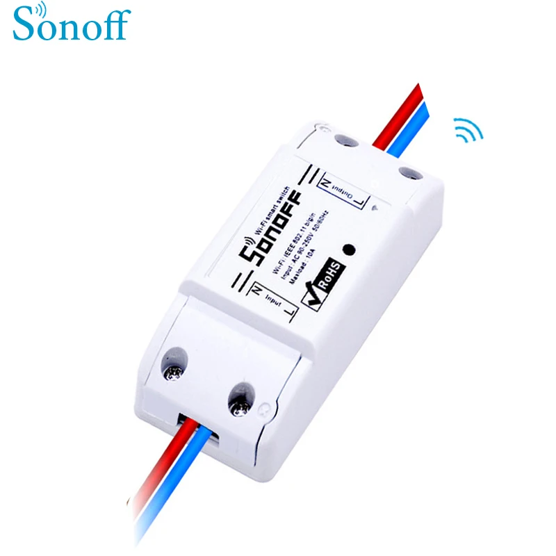 Фото Snoff Wifi Switch Home Automation Wireless Remote Control DIY Universal module Timer Function APP iOS Android for Smart House |