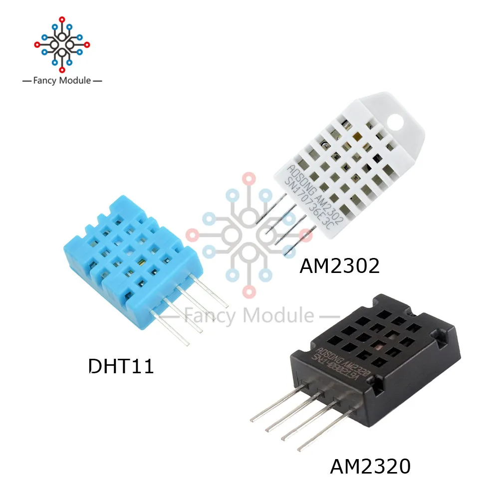 Ultra Low Power High Precision 4 Pin Digital Temperature Humidity Sensor Module DHT22 AM2302 DHT11 AM2320 Board For Arduino
Ultra Low Power High Precision 4 Pin Digital Temperature Humidity Sensor Module DHT22 AM2302 DHT11 AM2320 Board For Arduino