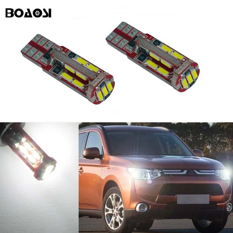 BOAOSI 2x T10 W5W 3014LED Side Parking Light Marker Lamps Bulb For Mitsubishi asx lancer 10 outlander 2013 pajero l200 Expo
BOAOSI 2x T10 W5W 3014LED Side Parking Light Marker Lamps Bulb For Mitsubishi asx lancer 10 outlander 2013 pajero l200 Expo