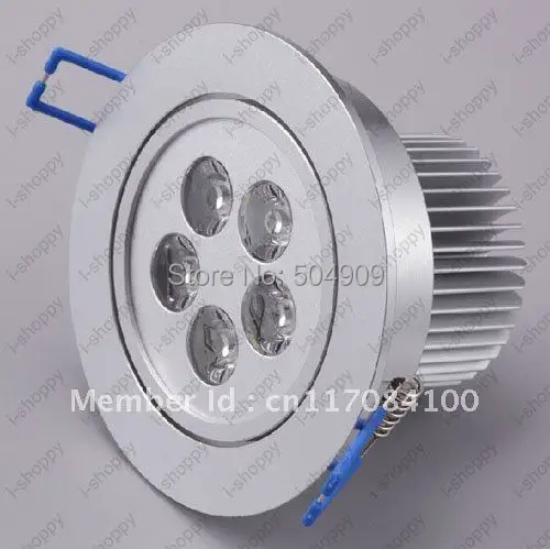 5W High power 5 LED Recessed Ceiling Down Cabinet Light Fixture Downlight Spotlight Bulb Lamp Warm/Pure White
5W High power 5 LED Recessed Ceiling Down Cabinet Light Fixture Downlight Spotlight Bulb Lamp Warm/Pure White