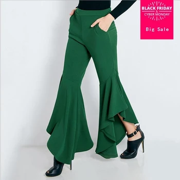 Europe spring summer new casual Flare Pants 2019 fashion irregular high solid women pants female Ankle-Length Pants trousers 498
Europe spring summer new casual Flare Pants 2019 fashion irregular high solid women pants female Ankle-Length Pants trousers 498