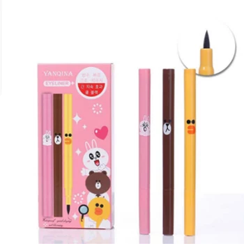 Cartoon Eyeliner pen Lasting waterproof sweatproof Anti halo dyeing Eyeliner Special offer sold out gone eye makeup
Cartoon Eyeliner pen Lasting waterproof sweatproof Anti halo dyeing Eyeliner Special offer sold out gone eye makeup