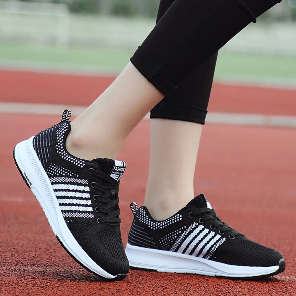 KANCOOLD women's breathable mesh sneakers round head soft cushioning running shoes fashion students running shoes casual laces
KANCOOLD women's breathable mesh sneakers round head soft cushioning running shoes fashion students running shoes casual laces