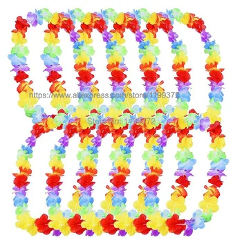 200pcs Hawaiian Flower leis Garland Necklace Flowers Fancy Dress Party Hawaii Beach Fun Wedding Party Gift Decration
200pcs Hawaiian Flower leis Garland Necklace Flowers Fancy Dress Party Hawaii Beach Fun Wedding Party Gift Decration