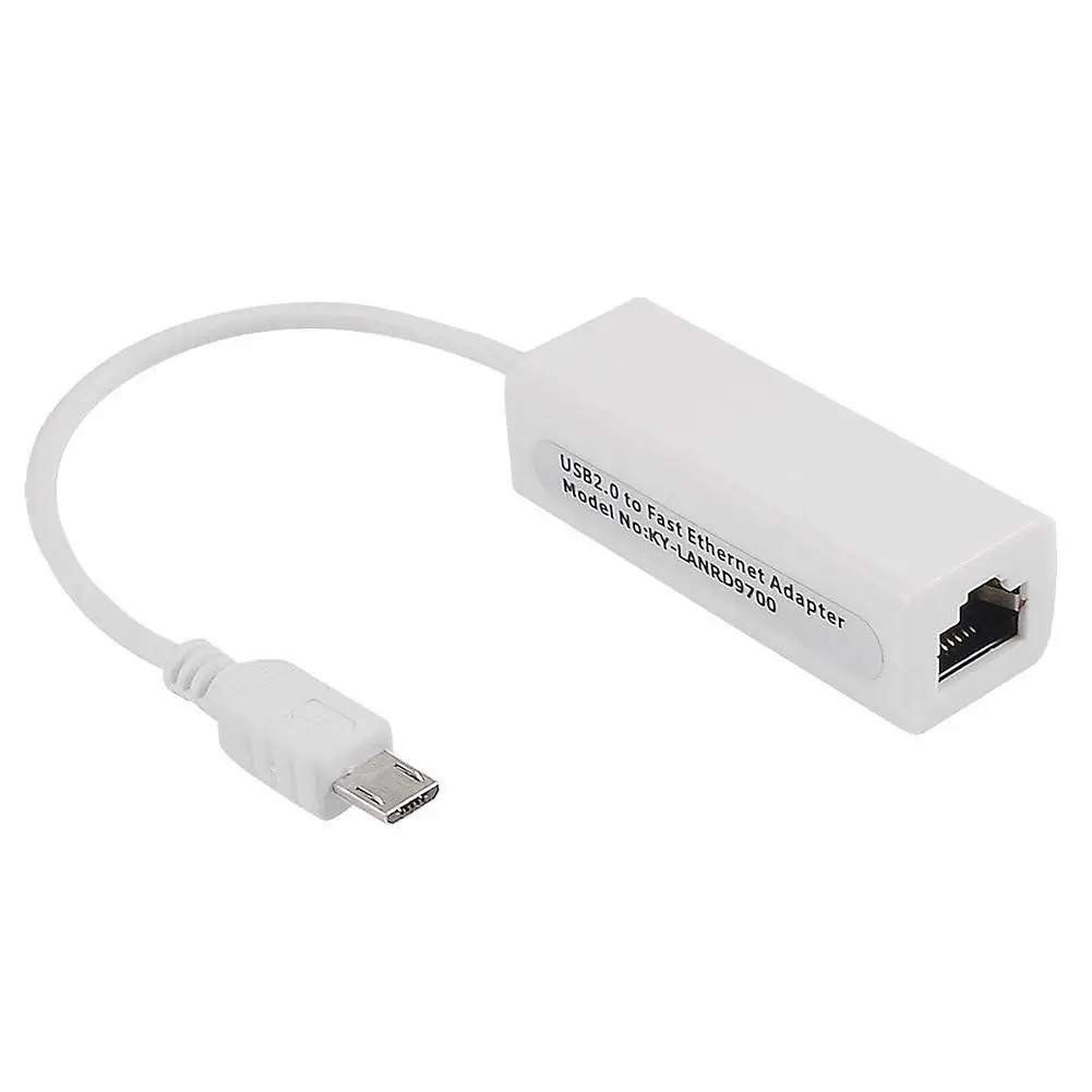Tmddotda Micro USB 2.0 5pin Ethernet Adapter Convertor 5Pins 10/100 Mbps Micro USB To RJ45 LAN Ethernet Adapter for Tablet PC
Tmddotda Micro USB 2.0 5pin Ethernet Adapter Convertor 5Pins 10/100 Mbps Micro USB To RJ45 LAN Ethernet Adapter for Tablet PC