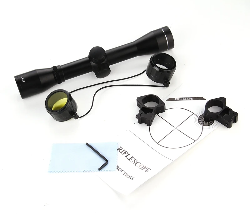4X32 Adjustable Optical Sight Etched Glass Tactical Riflescope Reticle Sight Scope for Shotgun Rifle Hunting
4X32 Adjustable Optical Sight Etched Glass Tactical Riflescope Reticle Sight Scope for Shotgun Rifle Hunting
