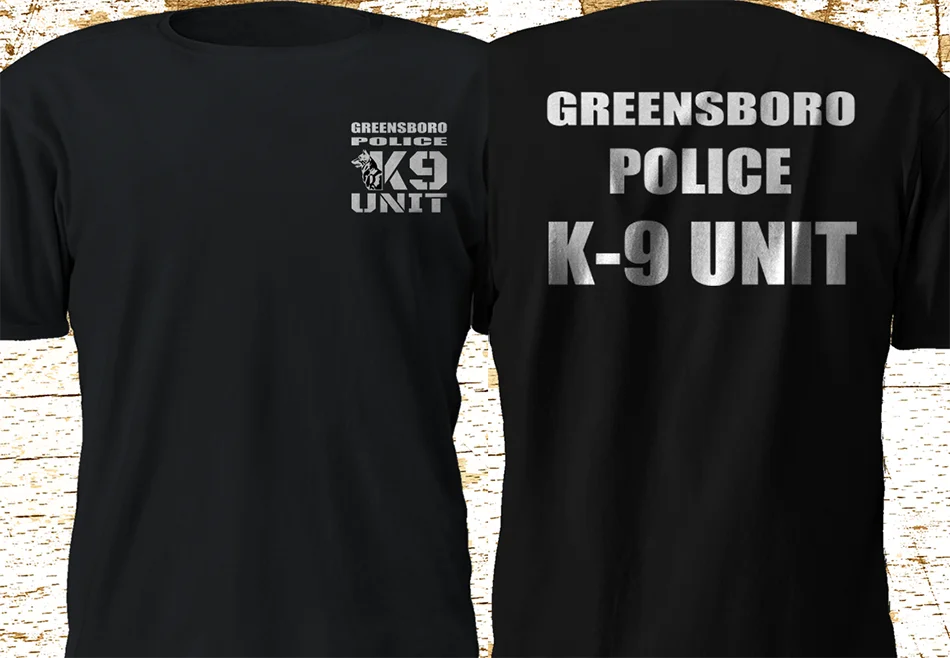 2019 Funny New Greensboro Police Department K-9 Unit Dog Swat Black T-Shirt S-3Xl Double Side Unisex Tee
2019 Funny New Greensboro Police Department K-9 Unit Dog Swat Black T-Shirt S-3Xl Double Side Unisex Tee
