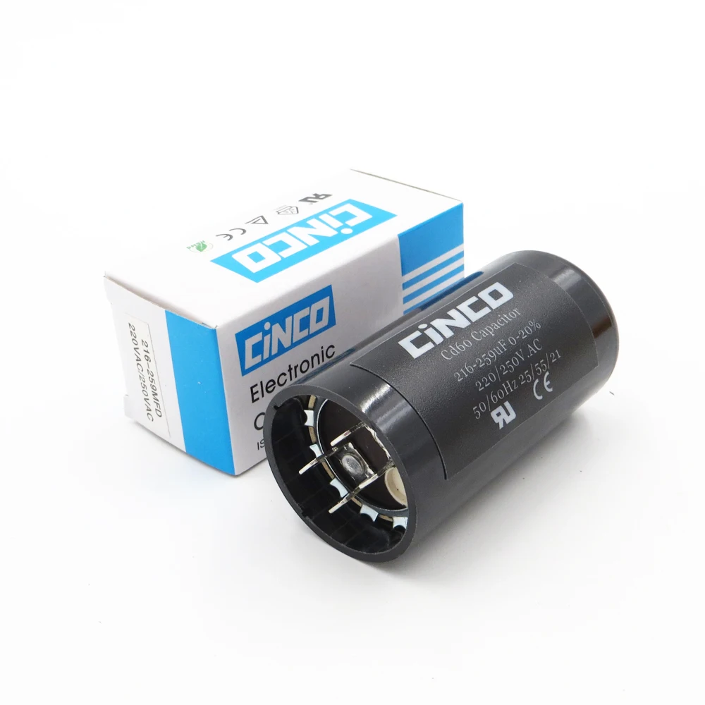 216-259MFD 110 125 220 250 330 V CD60 Motor Start Capacitors Motor Starting 216-259 mf uf Compressor HVAC Electrolytic Volt VAC
216-259MFD 110 125 220 250 330 V CD60 Motor Start Capacitors Motor Starting 216-259 mf uf Compressor HVAC Electrolytic Volt VAC