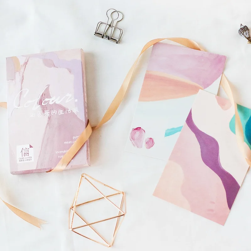 30pcs Abstract painting multi-use Scrapbooking party invitation DIY Decoration gift card message card postcard
30pcs Abstract painting multi-use Scrapbooking party invitation DIY Decoration gift card message card postcard