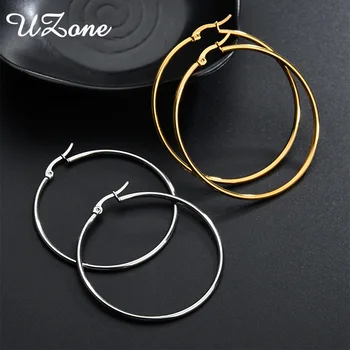 UZone Vintage Dangle Big Circle Hoop Earrings Stainless Steel Round Circle Earrings Brincos Jewelry For Women
UZone Vintage Dangle Big Circle Hoop Earrings Stainless Steel Round Circle Earrings Brincos Jewelry For Women