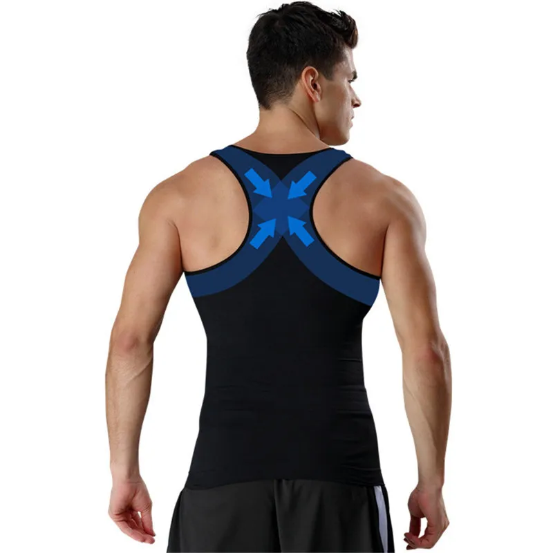 Men Shapewear Vest Tight Slimming Abdomen Tummy Belt Back Support Posture Corrector Waist Control Tank Top Men Corset Shaper
Men Shapewear Vest Tight Slimming Abdomen Tummy Belt Back Support Posture Corrector Waist Control Tank Top Men Corset Shaper
