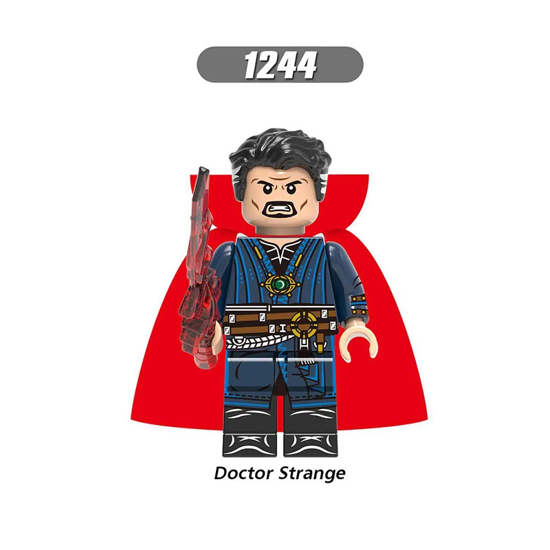 Single Sale LegoINGlys Super Heroes Avengers 4 Endgame Doctor Strange Black Widow Hawkeye Pepper Rocket Raccoon Block Toys Gifts
Single Sale LegoINGlys Super Heroes Avengers 4 Endgame Doctor Strange Black Widow Hawkeye Pepper Rocket Raccoon Block Toys Gifts