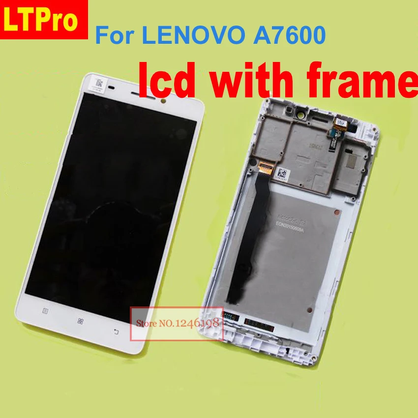 TOP Quality Black/White LCD Display Touch Screen Digitizer Assembly with Frame For Lenovo S8 A7600 A7600M A7600-M Phone Parts
TOP Quality Black/White LCD Display Touch Screen Digitizer Assembly with Frame For Lenovo S8 A7600 A7600M A7600-M Phone Parts