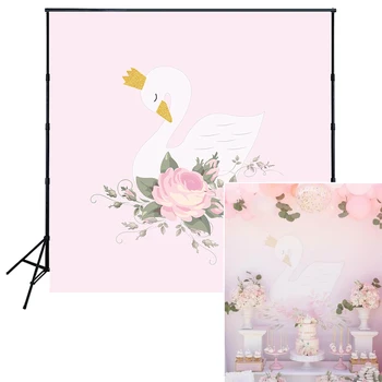 White Swan Flowers Birthday Backdrop Baby Shower Decoration photography filming booth Background Cake Dessert Banner Studio Prop
White Swan Flowers Birthday Backdrop Baby Shower Decoration photography filming booth Background Cake Dessert Banner Studio Prop