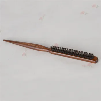

New Professional Hairdressing Hair Barber Hairstylist Styling Teasing Bristle Tease Brush Comb