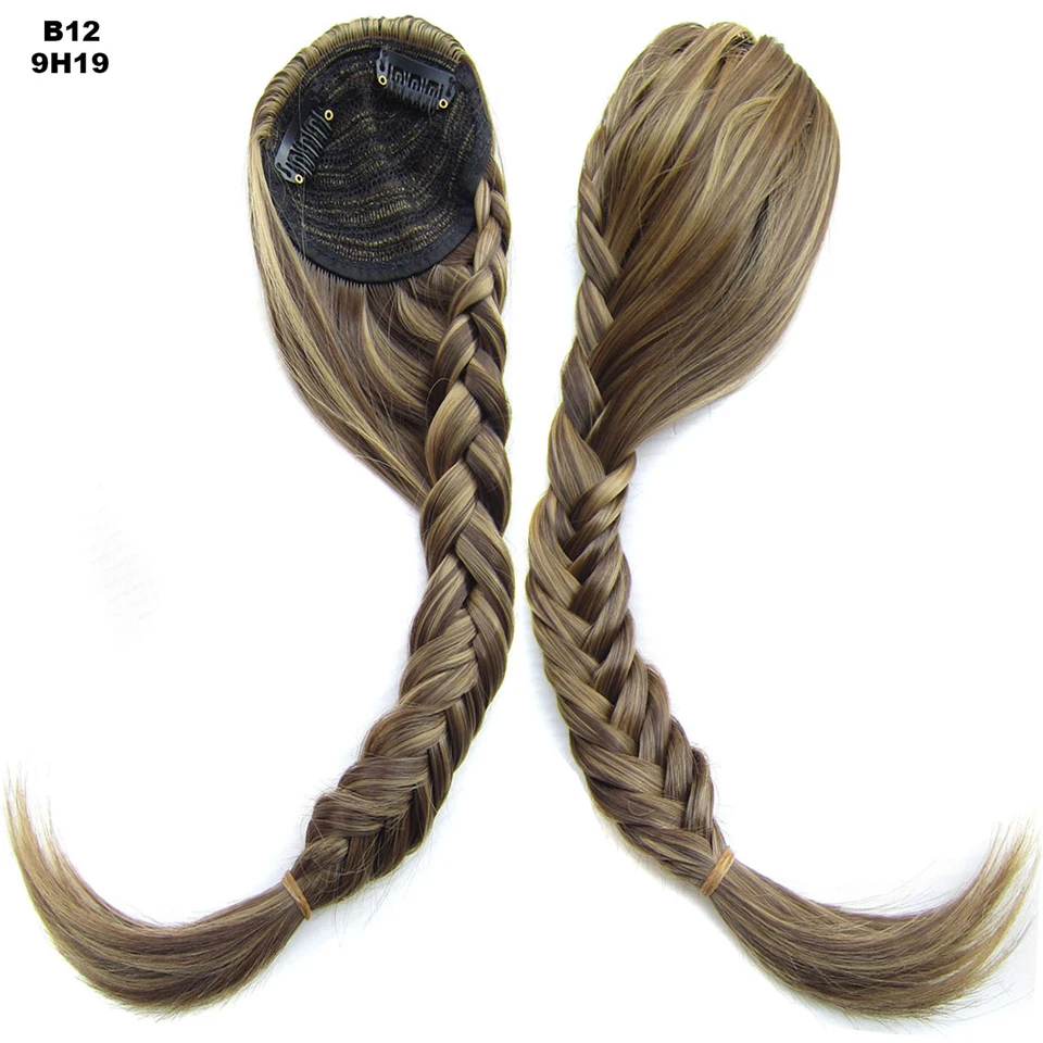 TOPREETY Heat Resistant Synthetic 60gr Braided Gradient Bangs Plaited Front Braids Fishtail Fringe Clip In Hair Extension B12
TOPREETY Heat Resistant Synthetic 60gr Braided Gradient Bangs Plaited Front Braids Fishtail Fringe Clip In Hair Extension B12