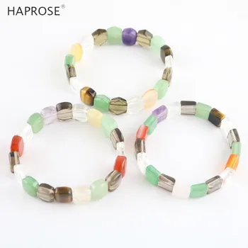 Natural crystal Bracelet 8mm Creative Jewelry Woman Dancing Bracelet Red and green Gemstone Scrub Agate Couple Bracelet
Natural crystal Bracelet 8mm Creative Jewelry Woman Dancing Bracelet Red and green Gemstone Scrub Agate Couple Bracelet